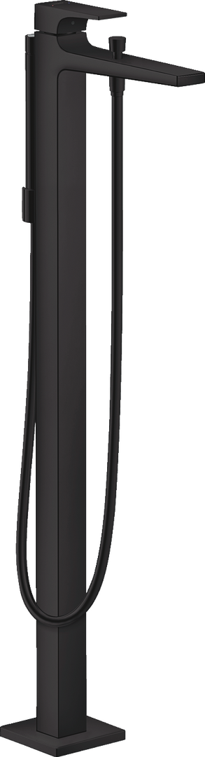 落地式单把手浴缸龙头，带一字把手