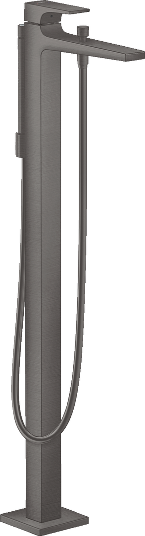 落地式单把手浴缸龙头，带一字把手