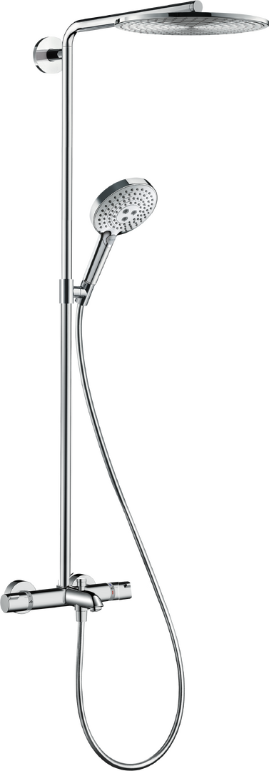 淋浴管300 单速，带恒温浴缸龙头 Ecom