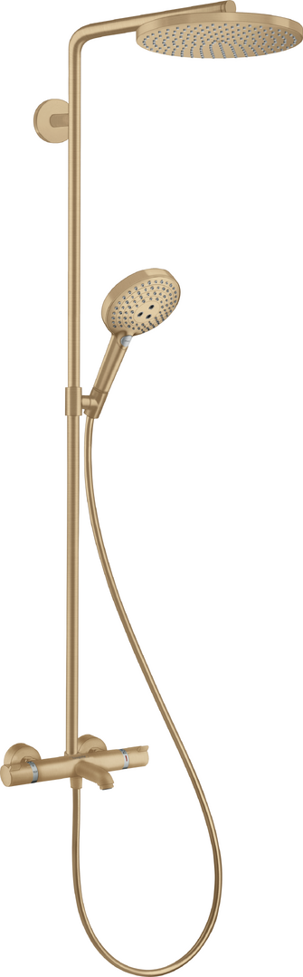 淋浴管240 单速沄雨，带恒温浴缸龙头