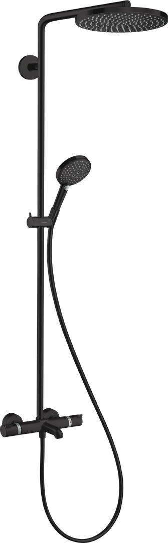 淋浴管240 单速沄雨，带恒温浴缸龙头