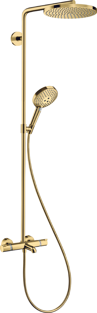 淋浴管240 单速沄雨，带恒温浴缸龙头