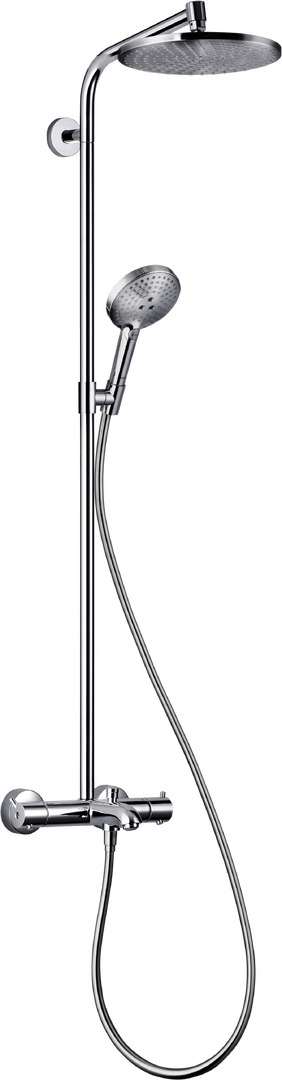 淋浴管240 单速，带恒温浴缸龙头