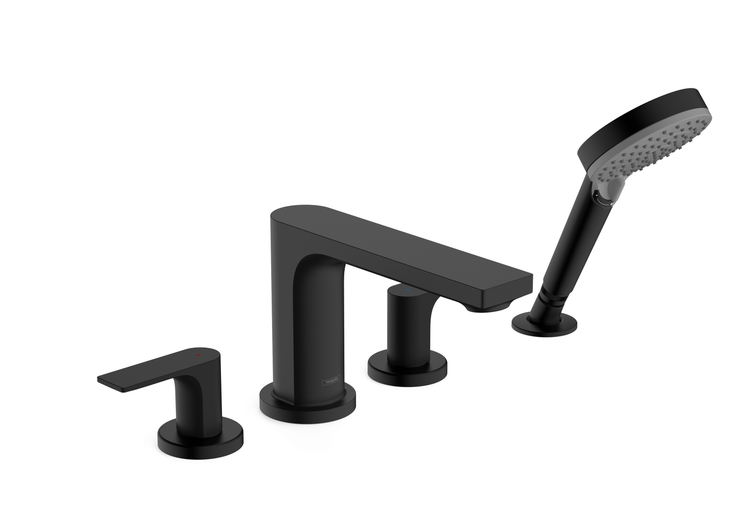 四孔翻边安装浴缸龙头