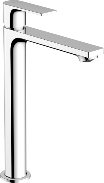 单把手面盆龙头240，带按压落水套件