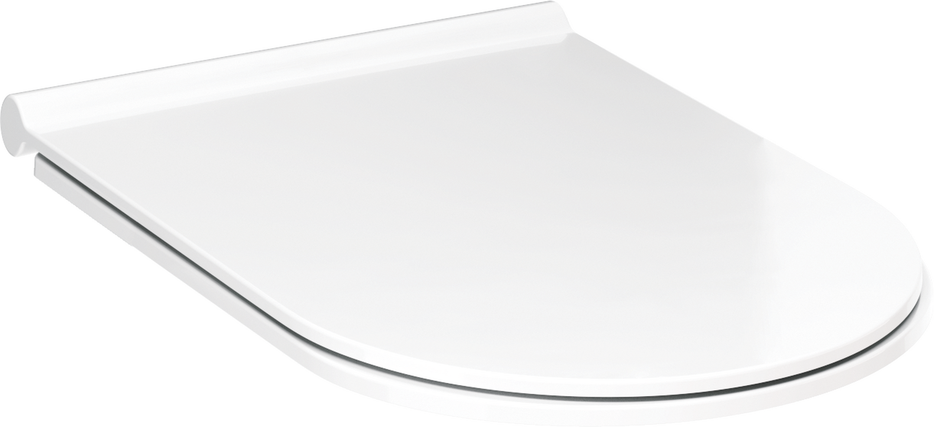 加长型明式坐便器缓降盖板