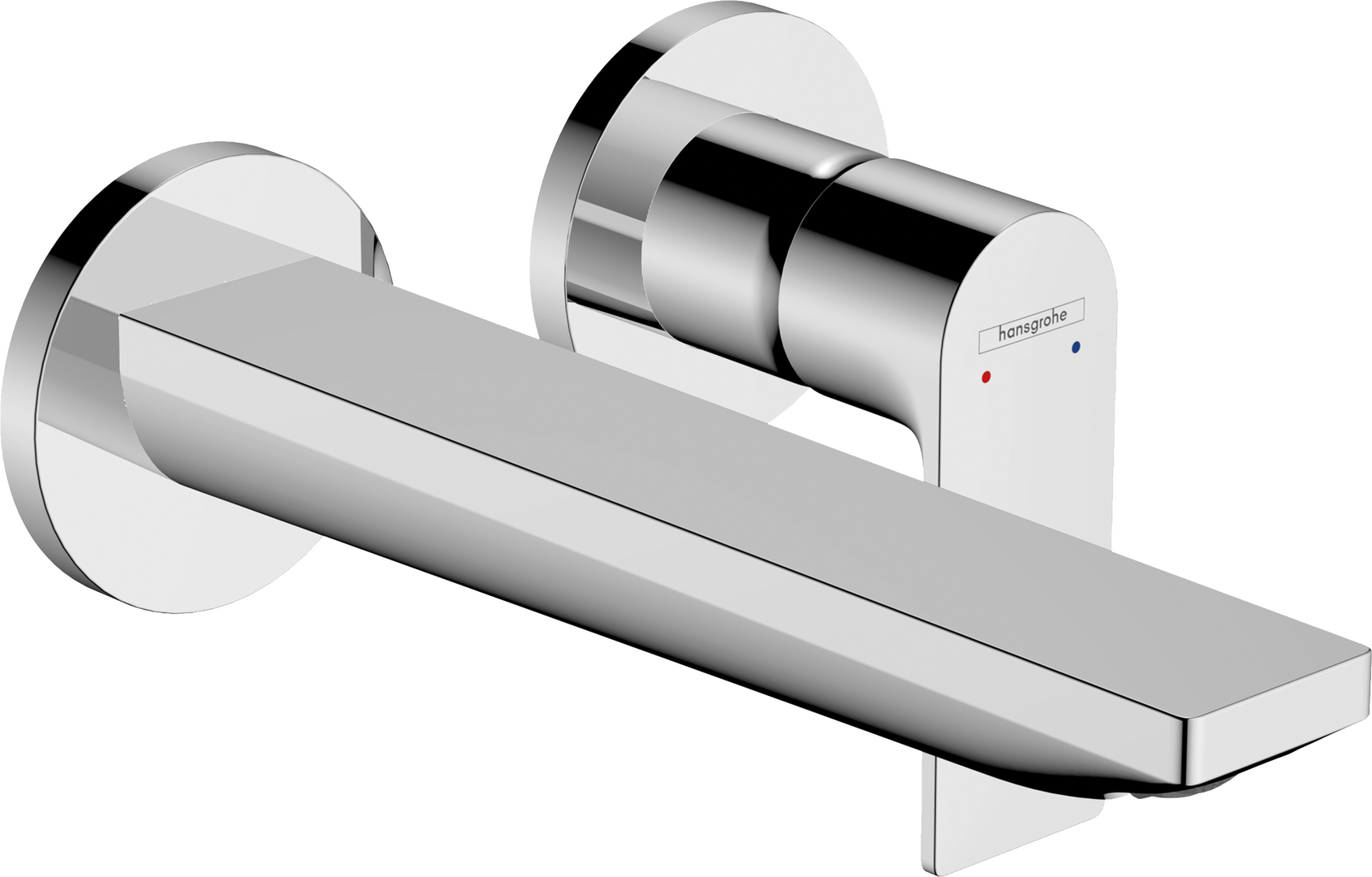 暗装墙出水单把手面盆龙头，出水嘴200mm