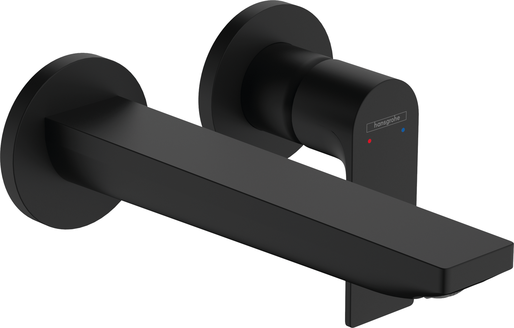 暗装墙出水单把手面盆龙头，出水嘴200mm