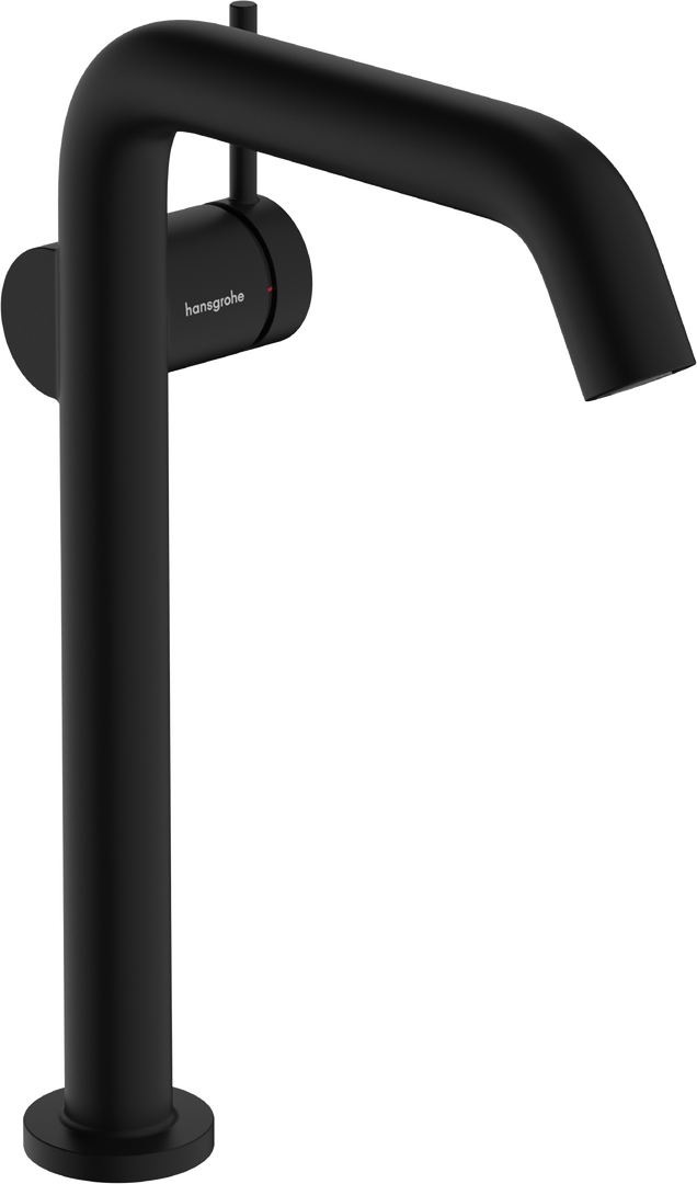 侧把手面盆龙头240 Fine冷启动，带按压落水套件