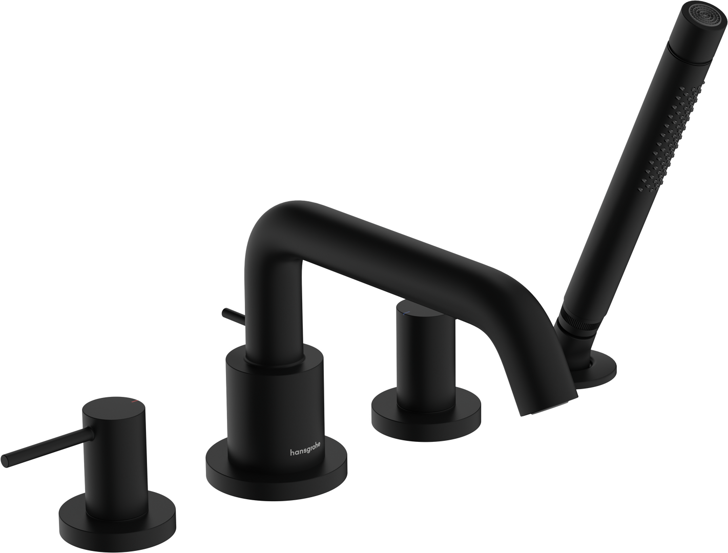 四孔翻边安装浴缸龙头