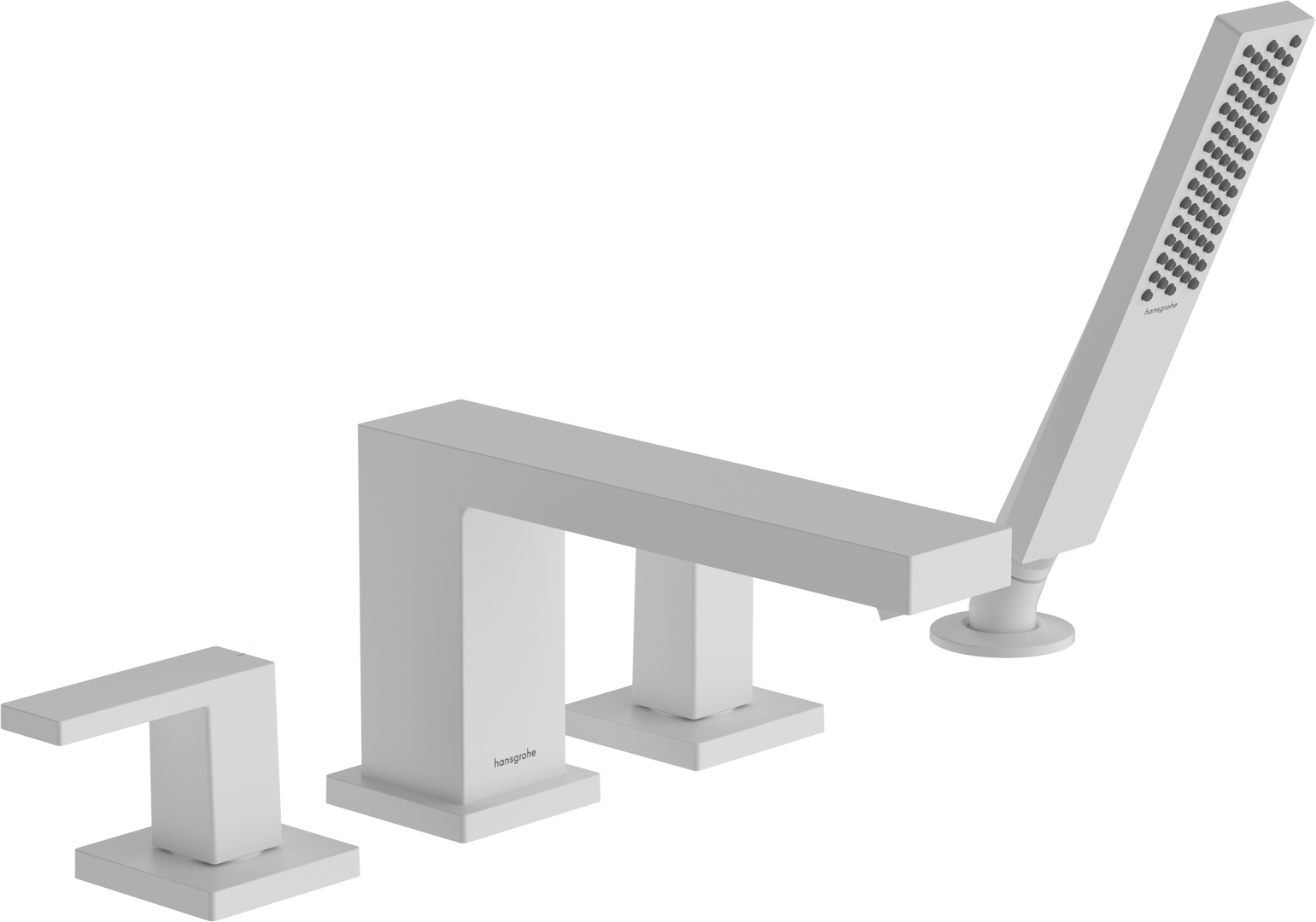 四孔翻边安装浴缸龙头