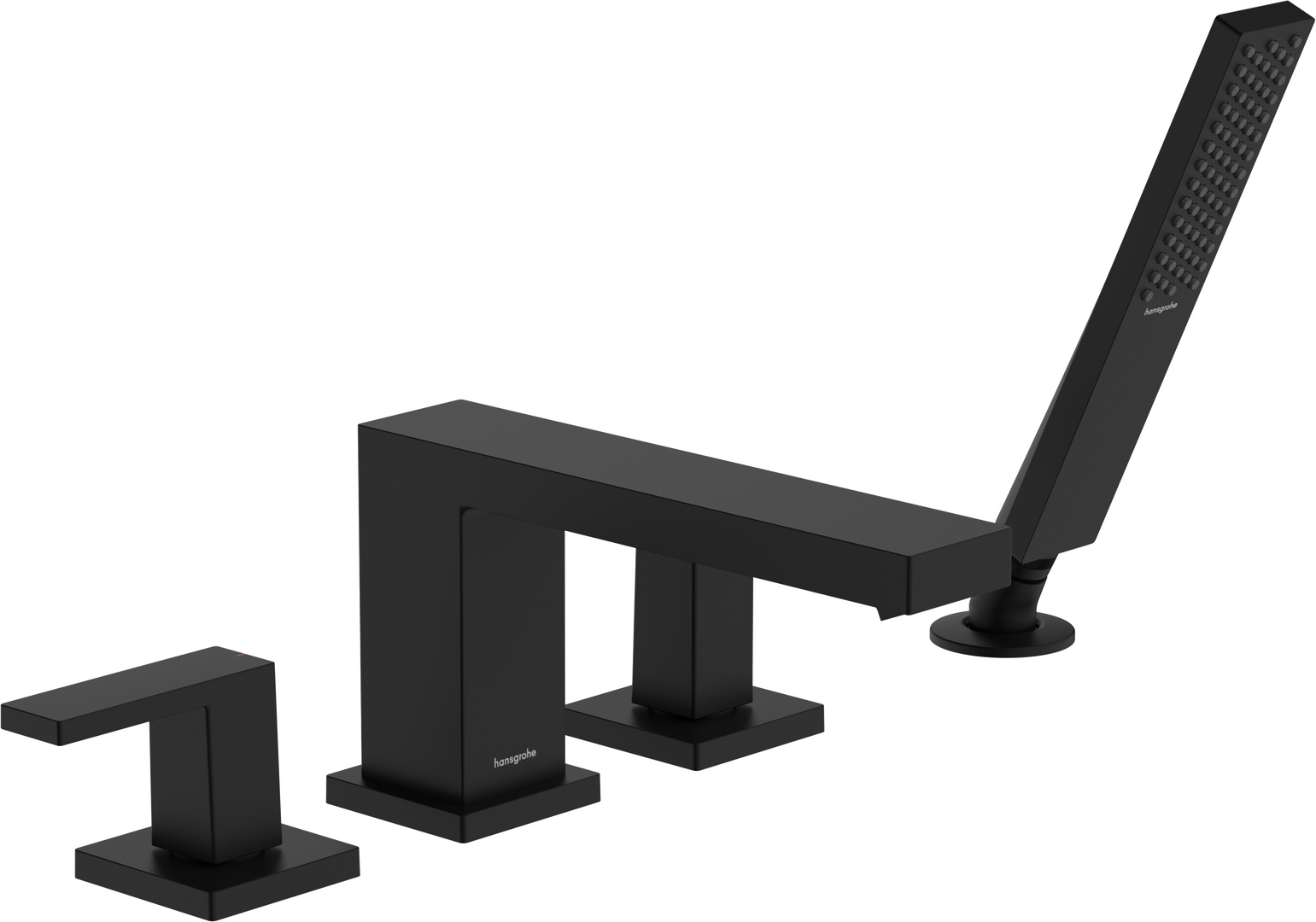 四孔翻边安装浴缸龙头