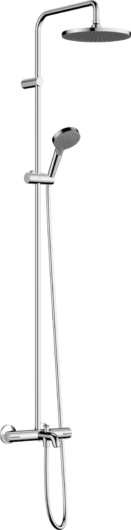 淋浴管240 单速，带恒温浴缸龙头