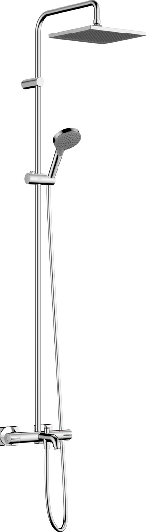 淋浴管240 单速，带恒温浴缸龙头