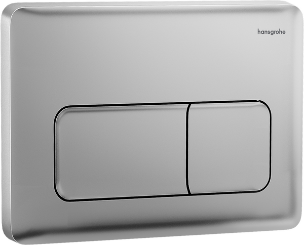 冲水面板，双冲 镀铬