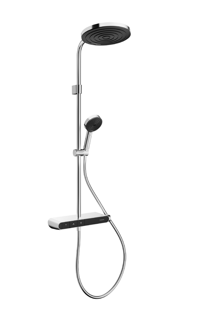 淋浴管260 单速，带ShowerTablet Select恒温浴缸龙头360