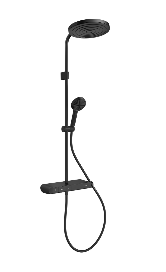 淋浴管260 单速，带ShowerTablet Select恒温浴缸龙头360