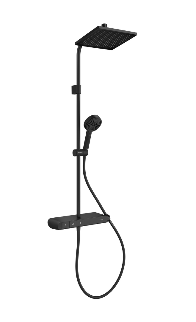 淋浴管240 单速，带ShowerTablet Select恒温浴缸龙头360