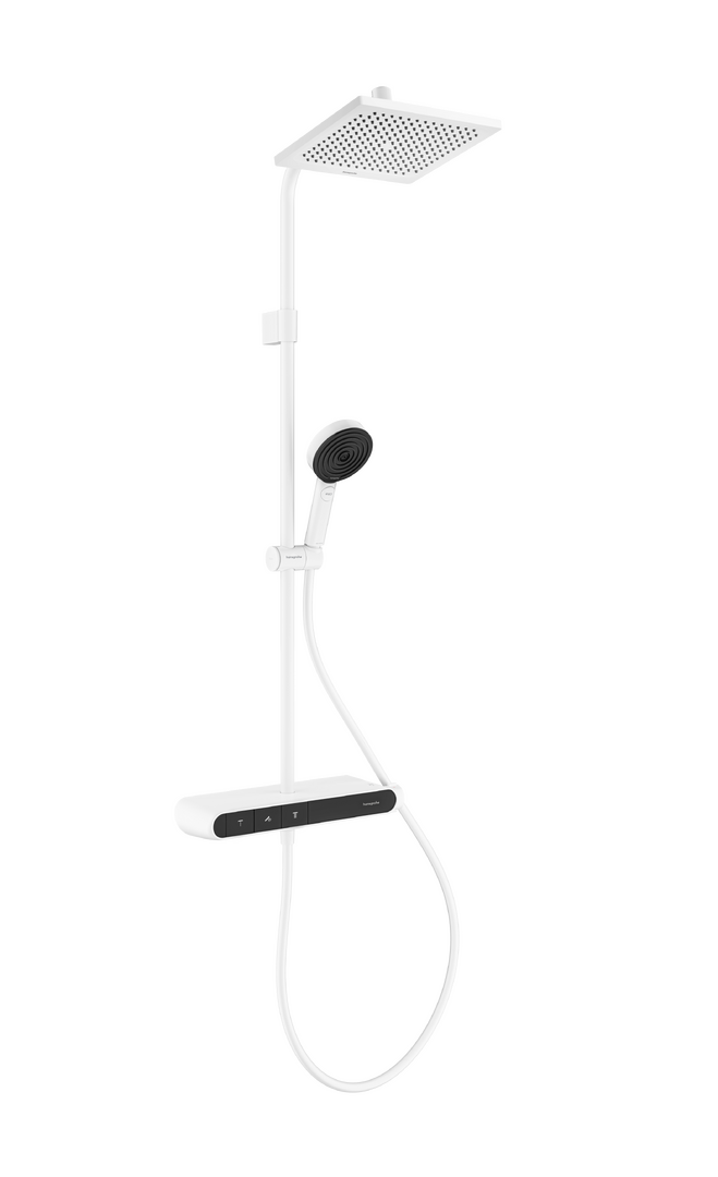 淋浴管240 单速，带ShowerTablet Select恒温浴缸龙头360