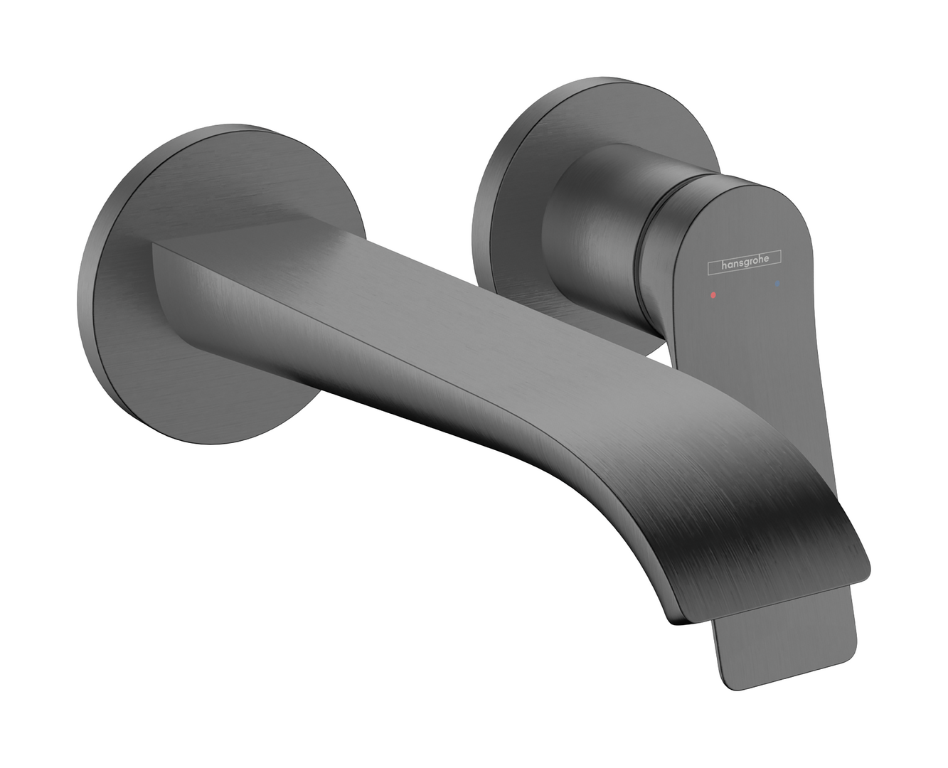 暗装墙出水单把手面盆龙头，出水嘴192mm