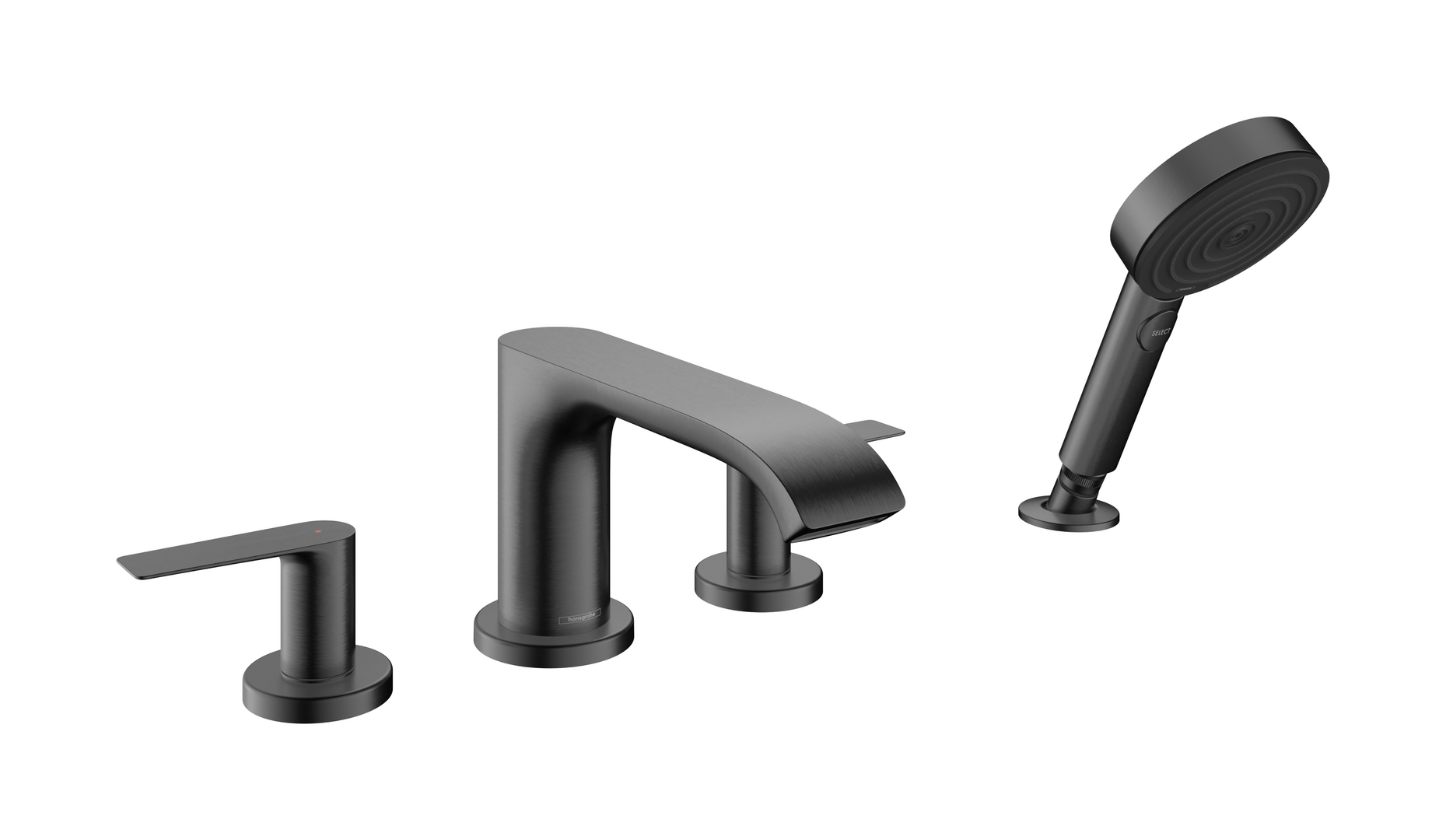 四孔翻边安装浴缸龙头