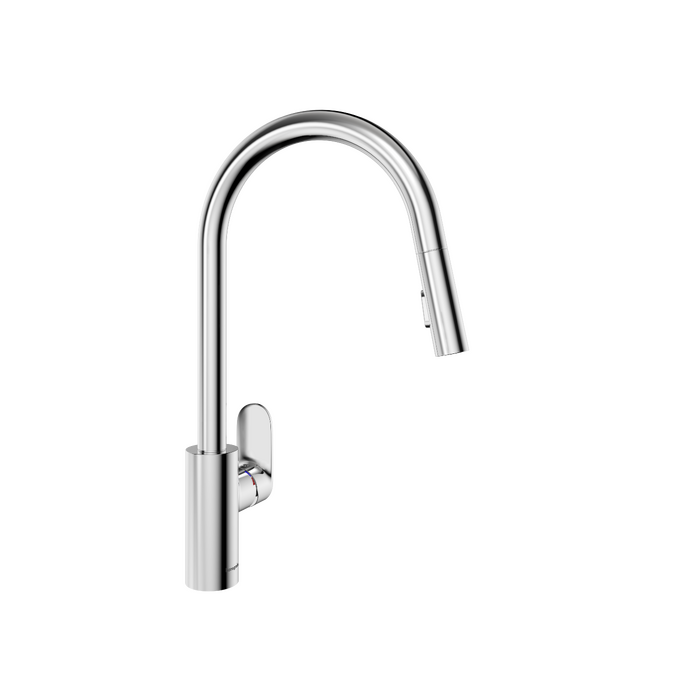 单把手厨房龙头210，带拉出式喷头，两种出水方式