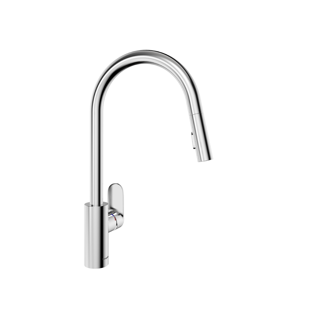 单把手厨房龙头210，带拉出式喷头，两种出水方式